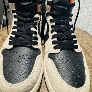 Nike Air Jordan 1 Retro High OG "Neutral Grey/Hyper Crimson